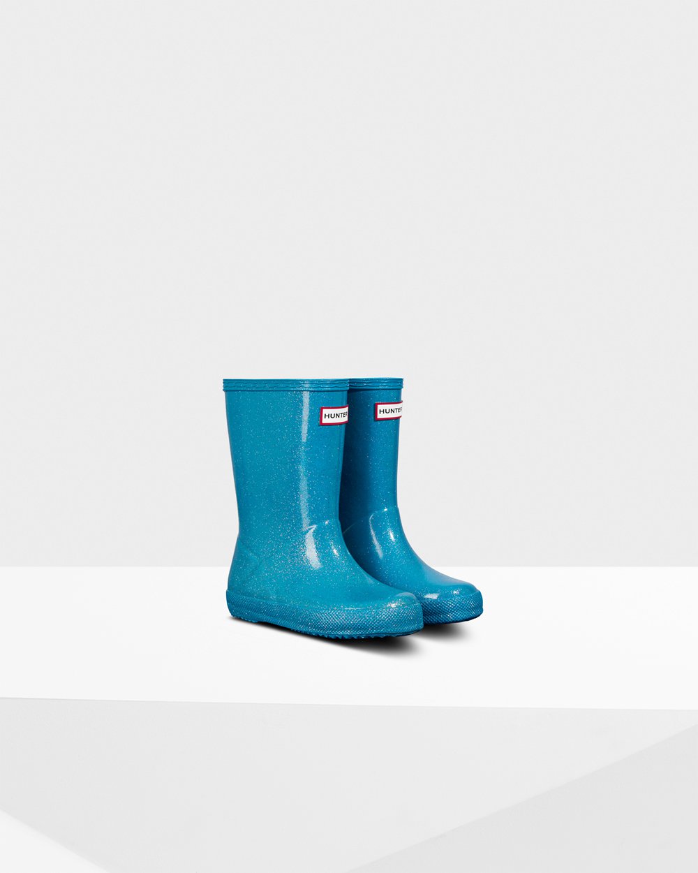 Hunter Original First Classic Starcloud Rain Boots - Shop Online Kids Blue - EMWCSO209